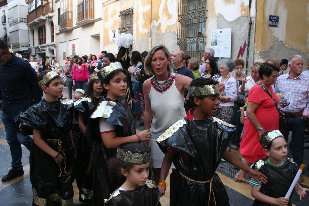 Desfiles Bíblico Pasionales de papel en Lorca
