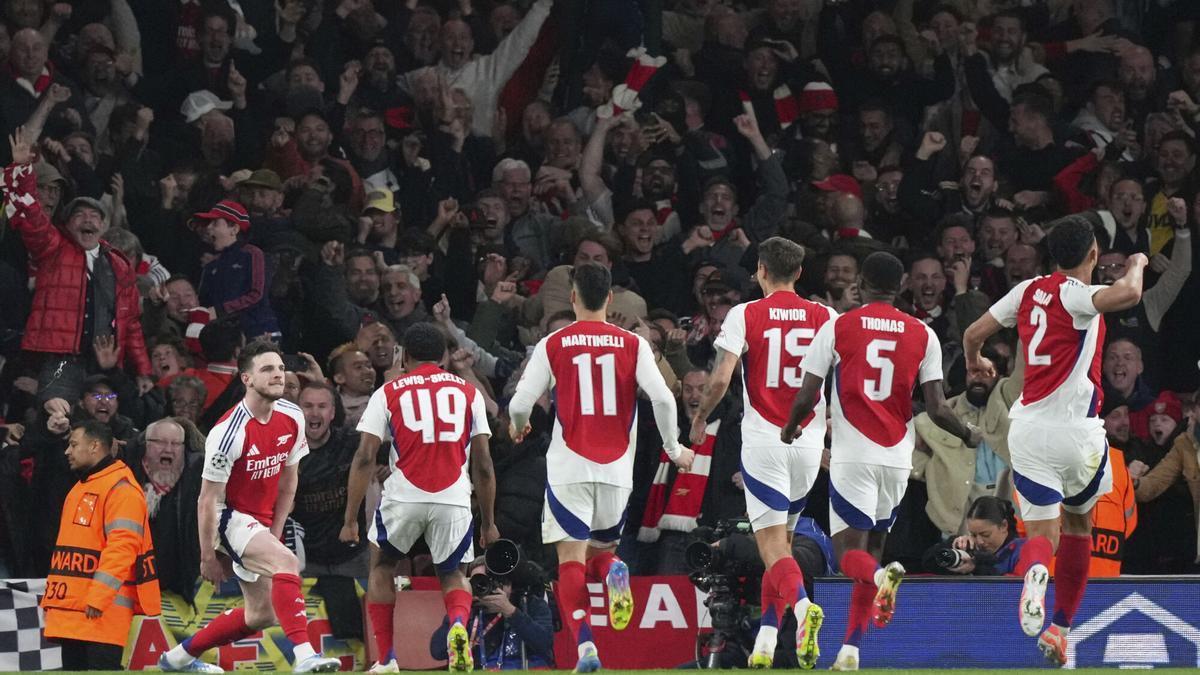 Resumen, goles y highlights del Arsenal 3-0 Real Madrid de la ida de los cuartos de final de la Champions League