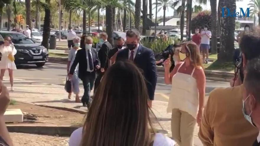 Pedro Sánchez se reúne con Francina Armengol en Palma