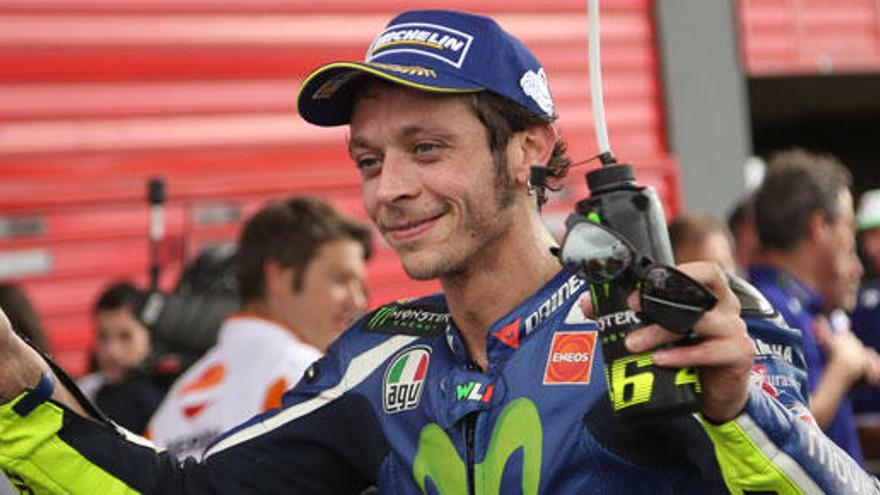 Rossi finalizó tercero en el GP de Argentina