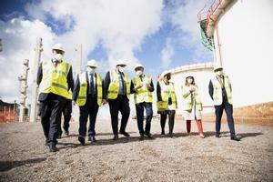 Cartagena presenta las obras de la primera planta de biocombustibles avanzados de España