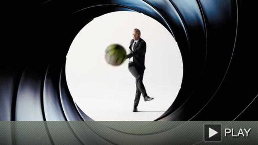 Iniesta, Rubio y Ferrer se convierten en James Bond