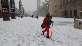 Las borrascas Gérard y Fien ya están aquí: ¿llegará la nieve a Zaragoza?