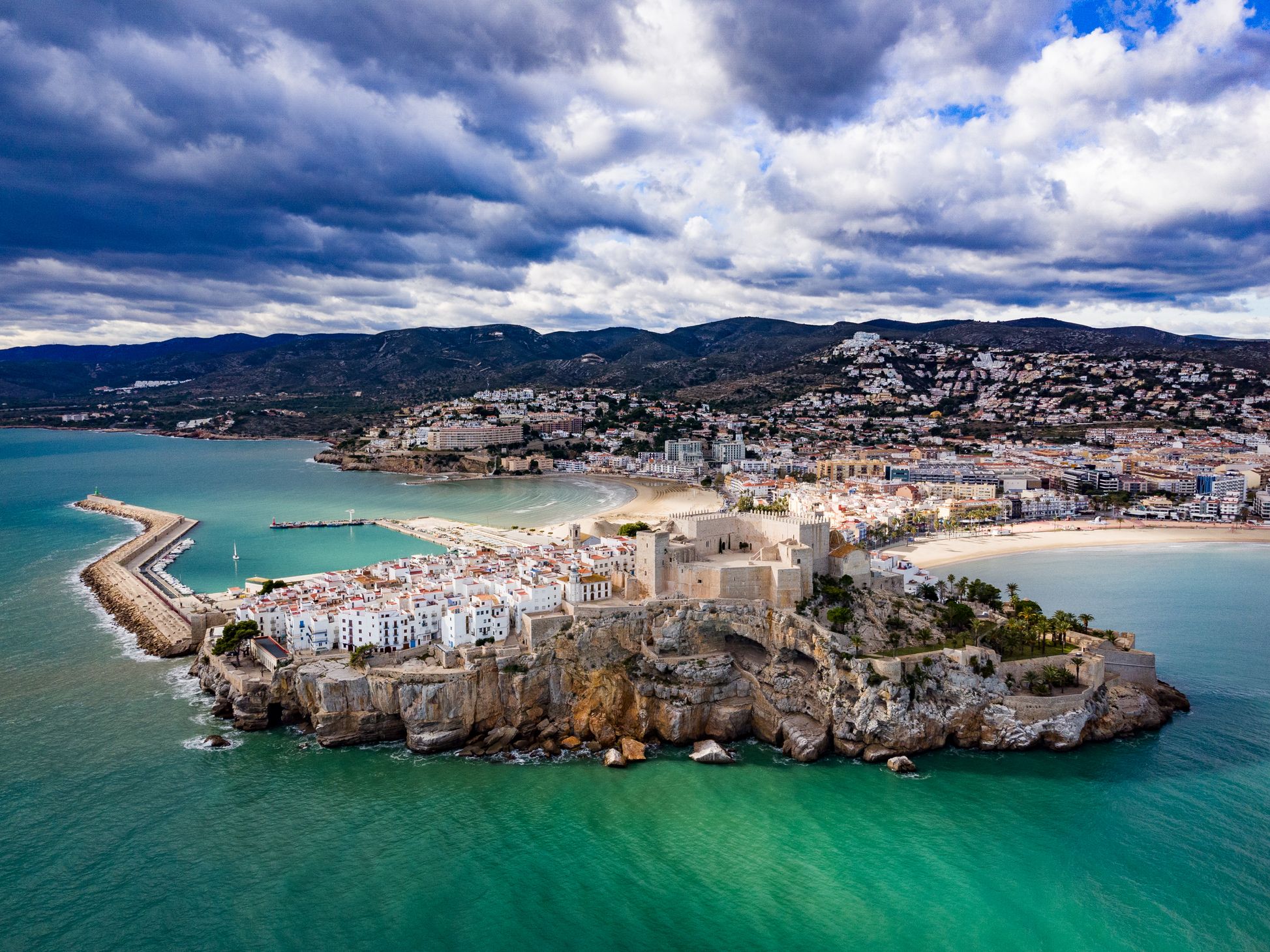 Peñíscola se deja redescubrir con estas impresionantes fotografías aéreas