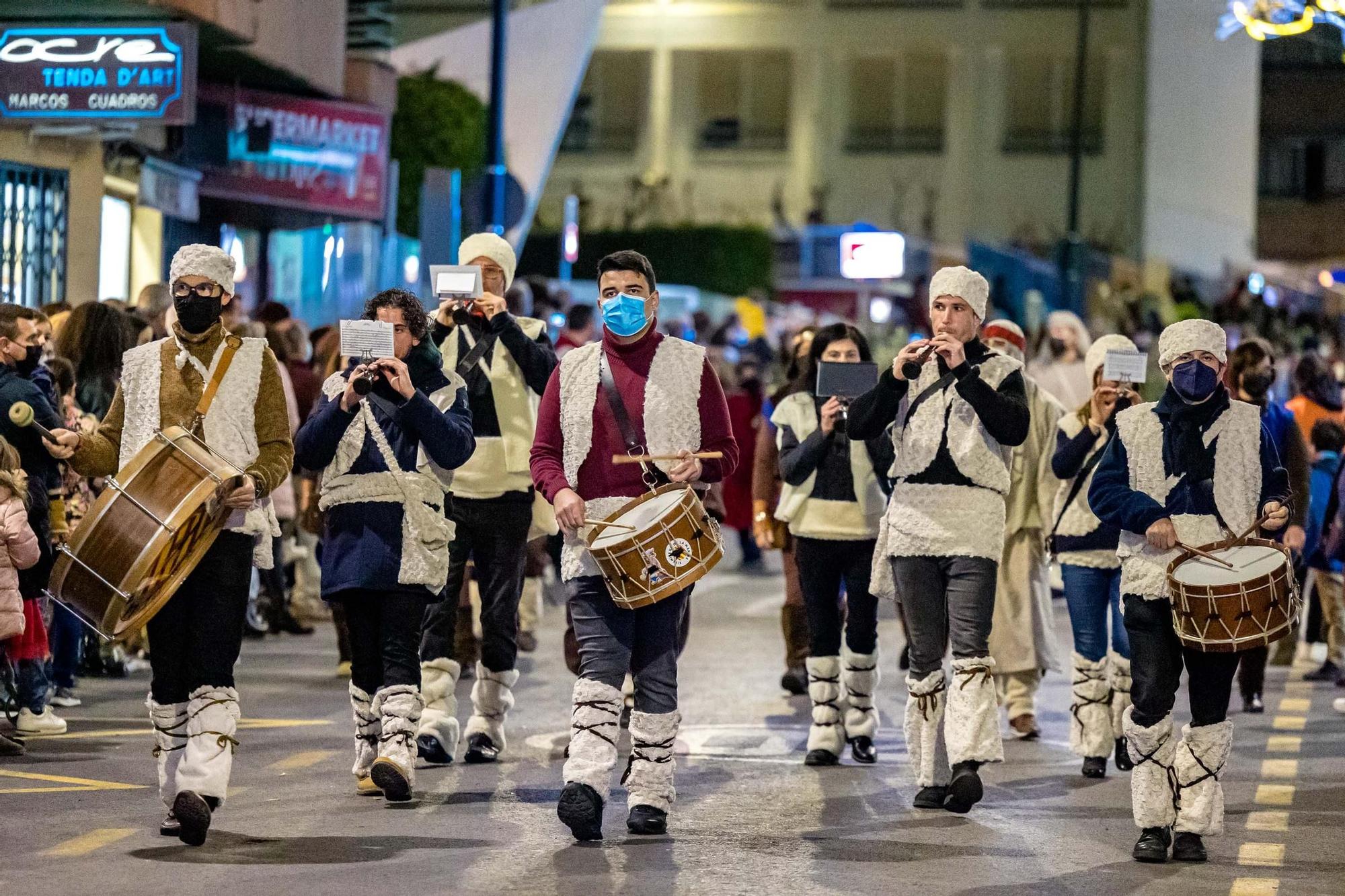 Los tres Reyes Magos fueron recibidos en el auditorio Julio Iglesias del Parque de L'Aigüera.