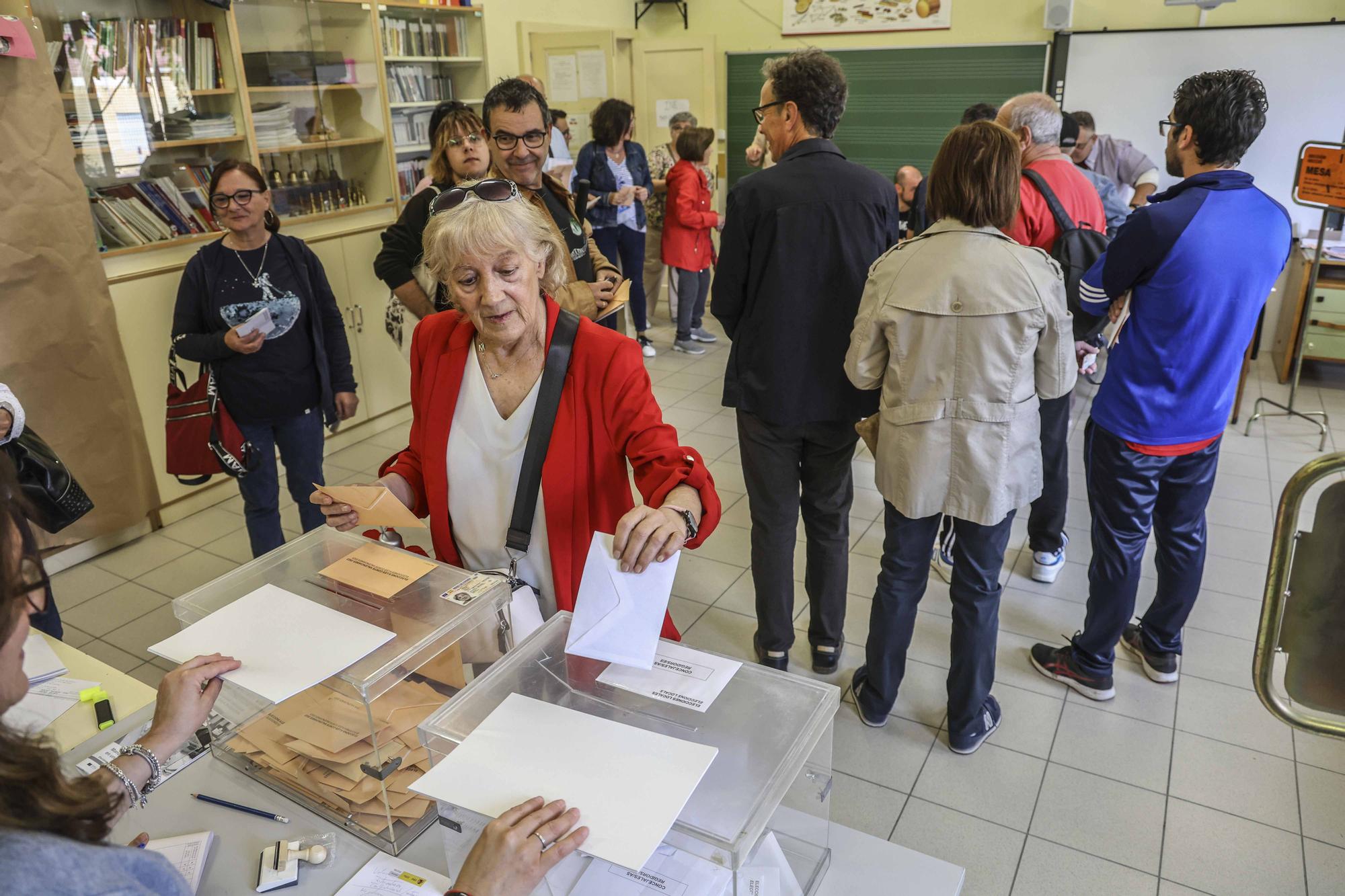 La jornada electoral del 28M en Alicante