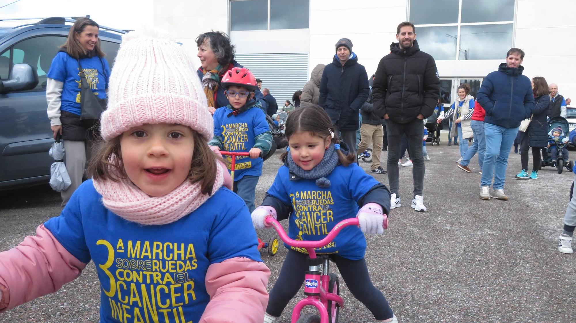 III Marcha sobre rudas contra el cáncer infantil de Monesterio