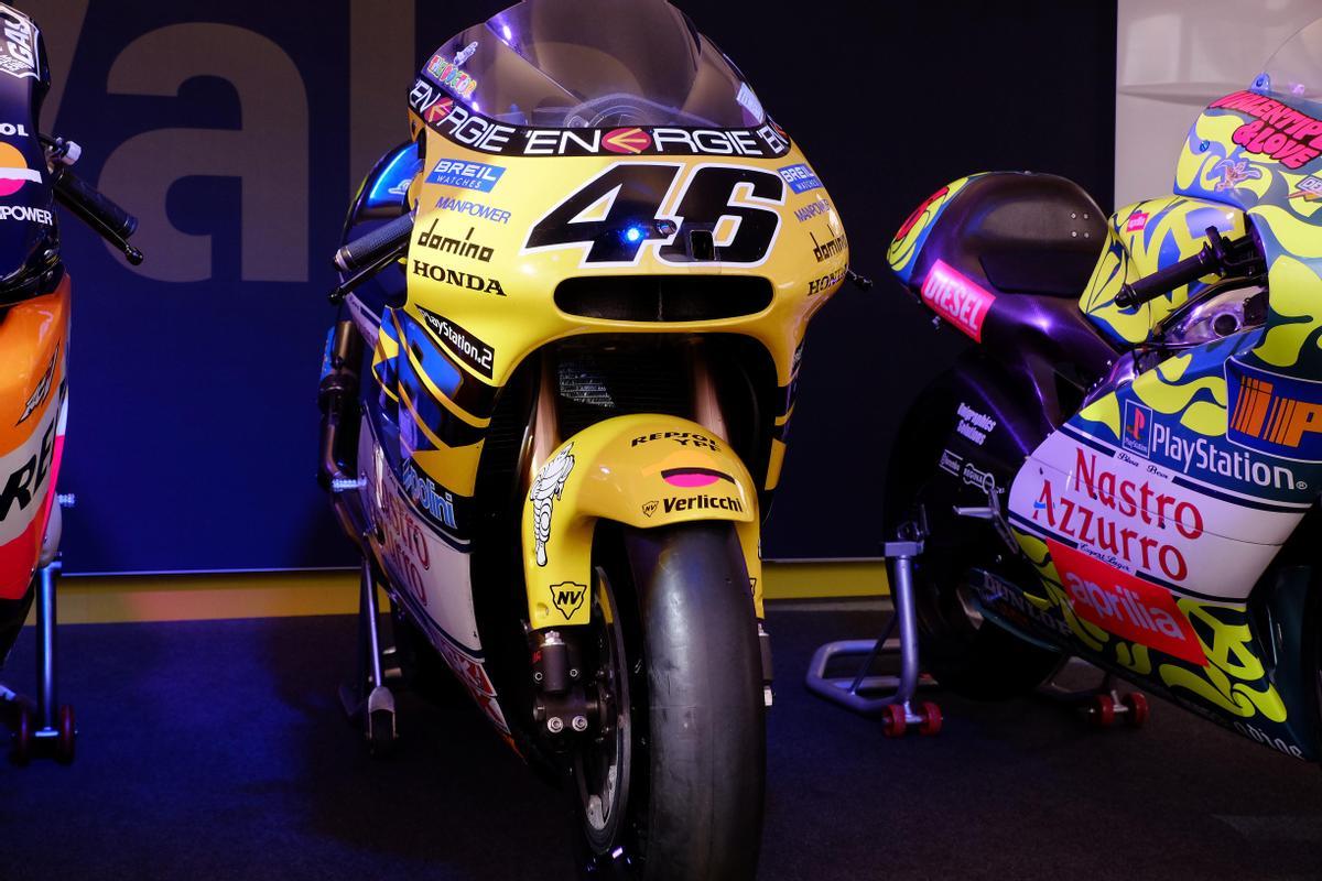 Las motos con las que triunfó Valentino rossi