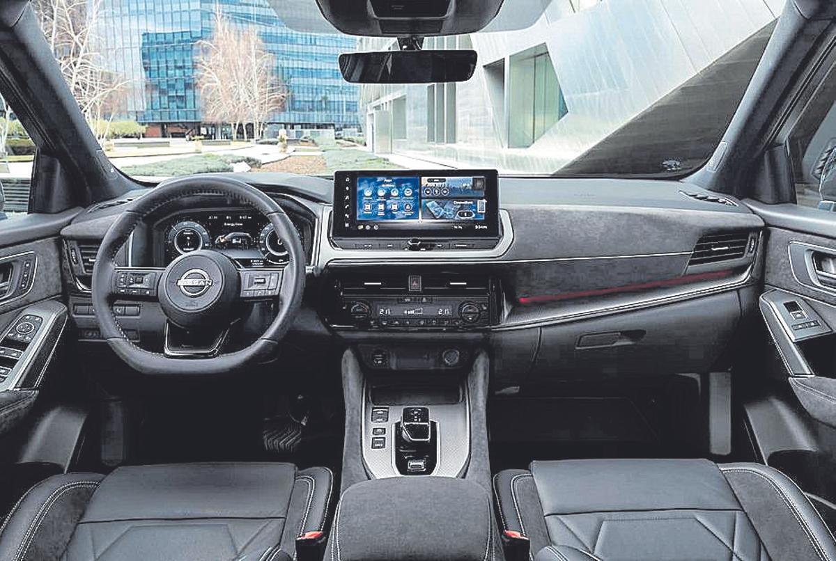 Interior del Nissan Qashqai