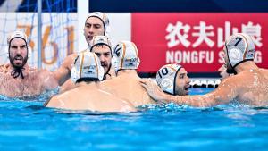 La selección española masculina de waterpolo en el Campeonato del Mundo de Doha 2024