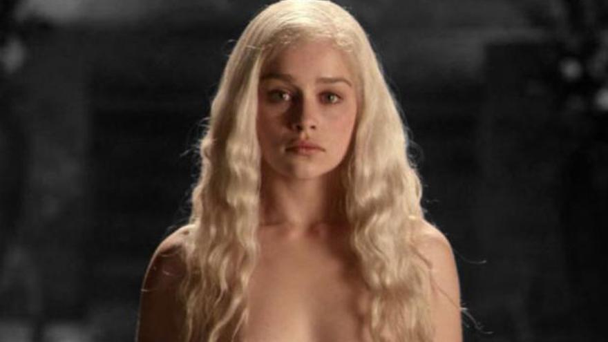 Daenerys Targaryen, en una escena de la serie