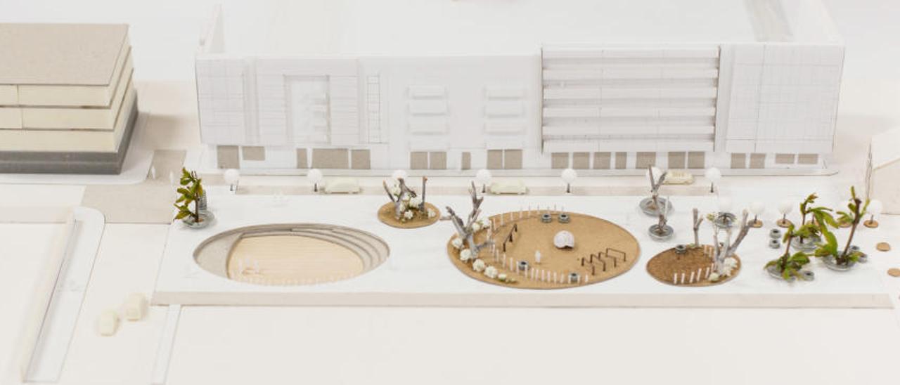 Los vecinos de Castellar anticipan el diseño de la plaza de la Figuereta