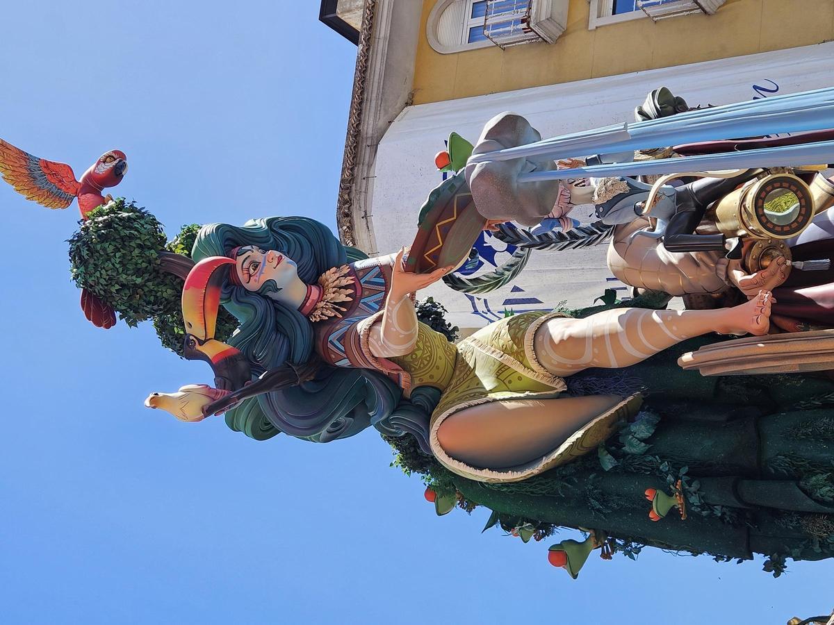 Así es Màrtirs, la mejor falla de Gandia 2026 Así es Màrtirs, la mejor falla de Gandia 2026