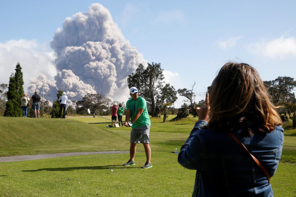 L''erupció del volcà Kilauea de Hawaii