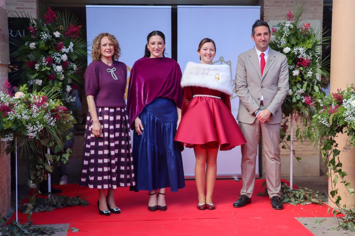 Homenaje a la fallera mayor infantil de Torrent.