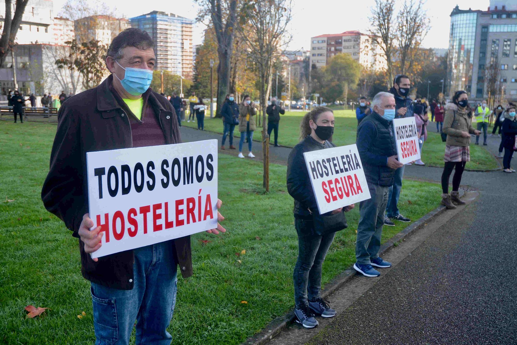 Las hostelería de Pontevedra, con la soga al cuello por el cierre