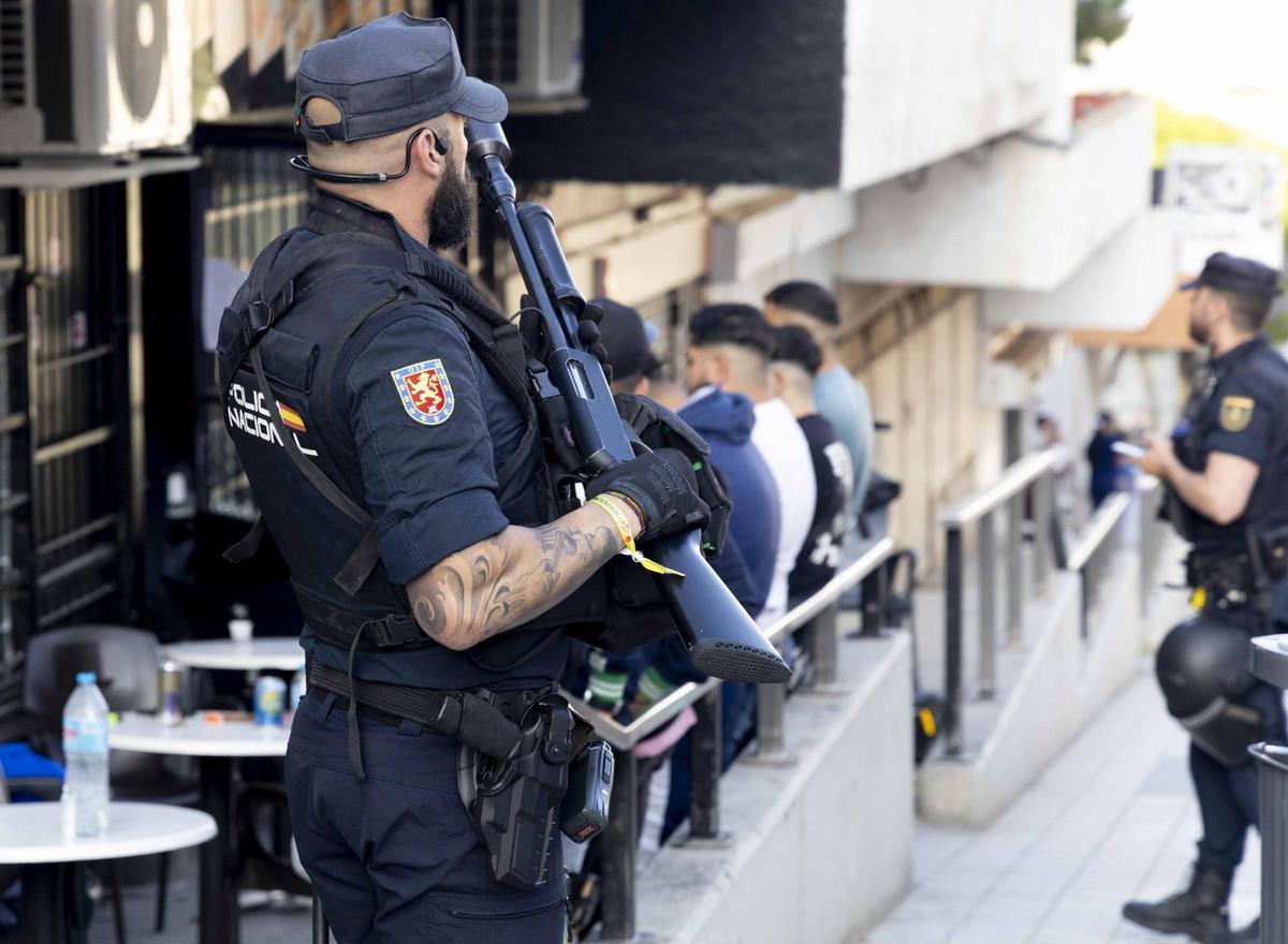 Siete detenidos en un amplio operativo policial de seguridad en la Zona Norte de Alicante