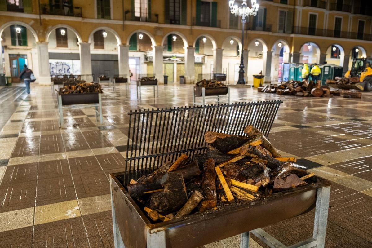 Nach Absage aller Events zu Sant Sebastià: So trotzten Bruderschaften und Anhänger des alternativen Stadtfests dem Regen