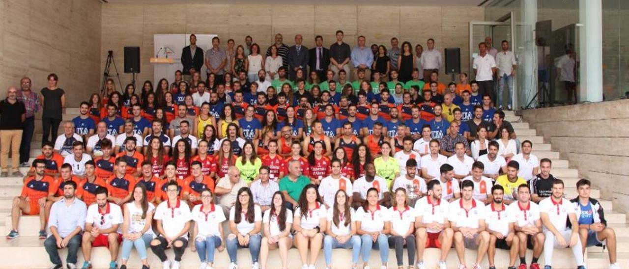 300 deportistas federados en la Universidad de Alicante