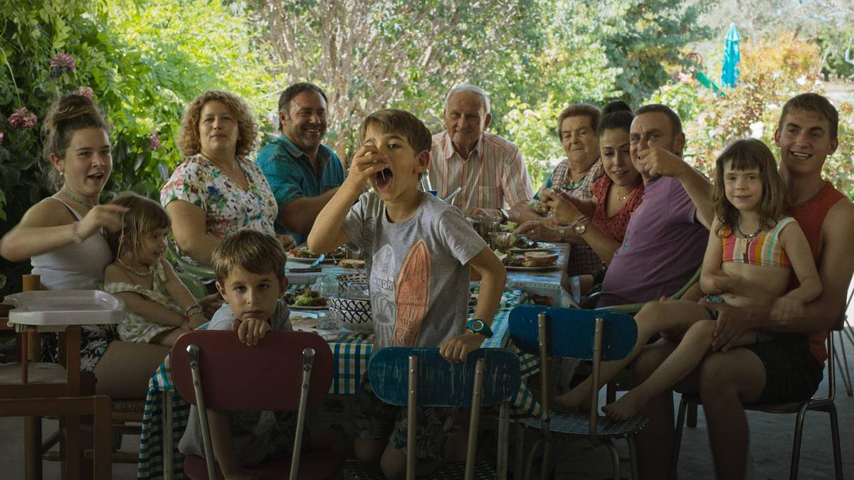 La familia protagonista de 'Alcarràs', de Carla Simón