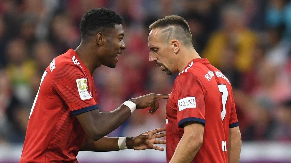 Ribery y Alaba compartieron la banda izquierda del Bayern durante casi una década