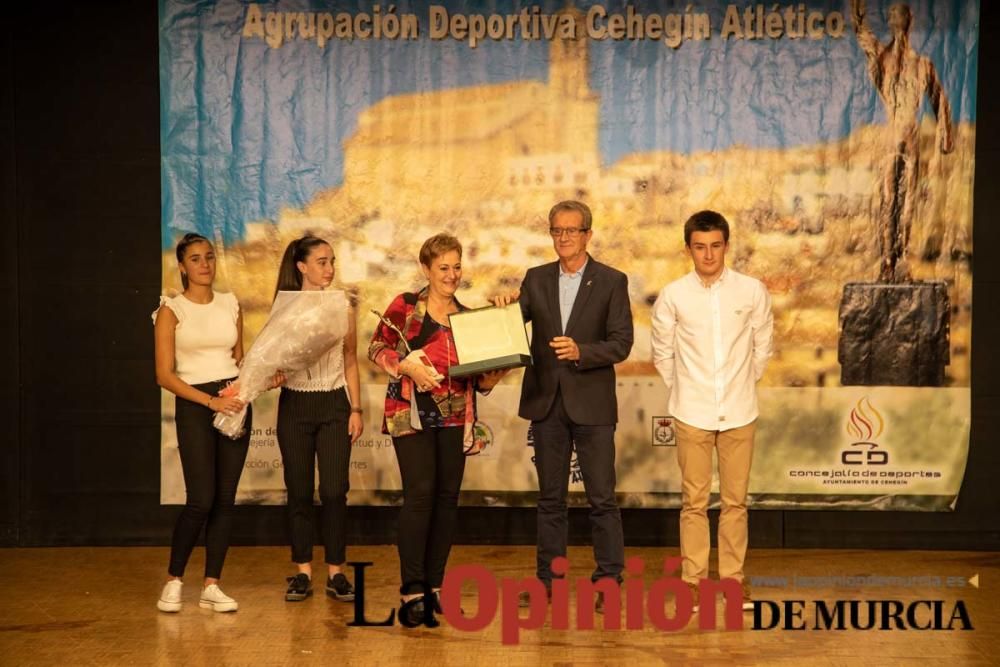 Gala de premios al Deporte murciano en Cehegín