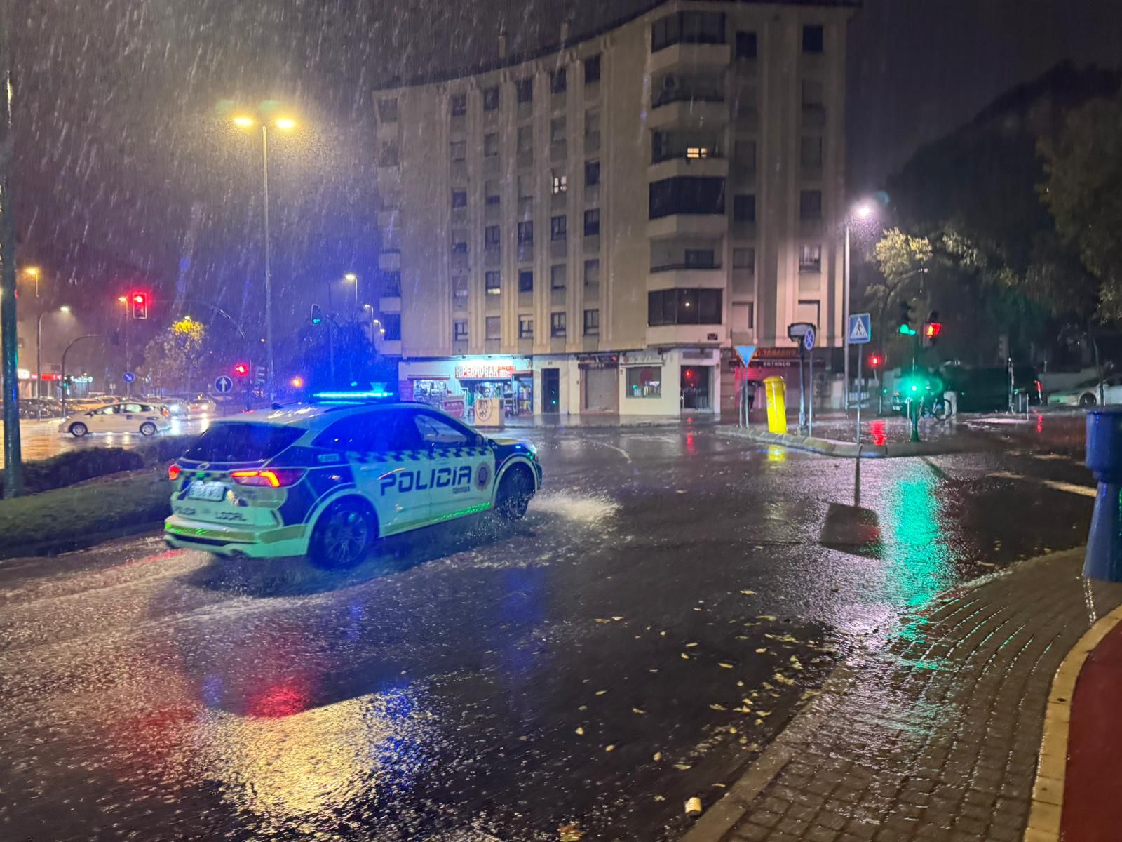 La borrasca Claudia siembra el caos en Córdoba