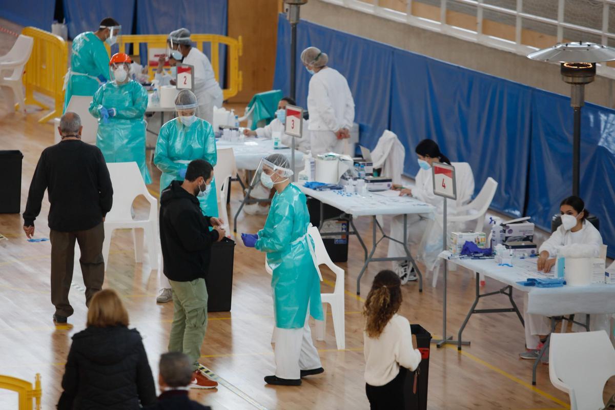 Cribado masivo en Sant Josep