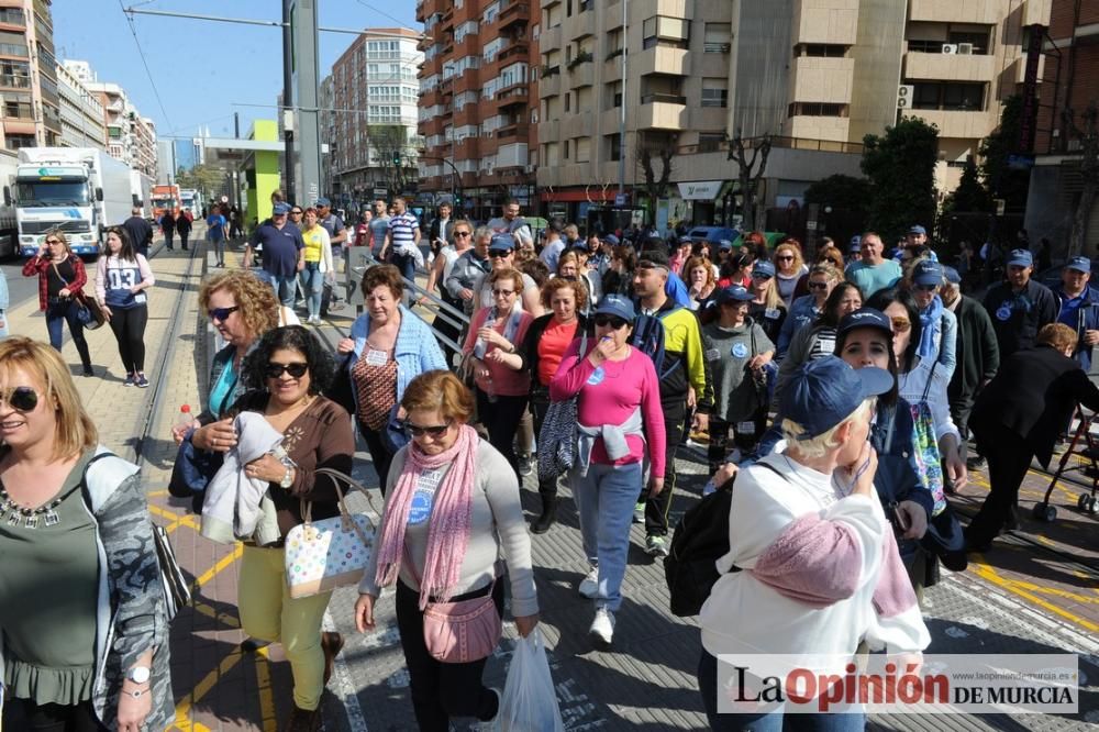 Manifestación de los agricultores por el Mar Menor en Murcia