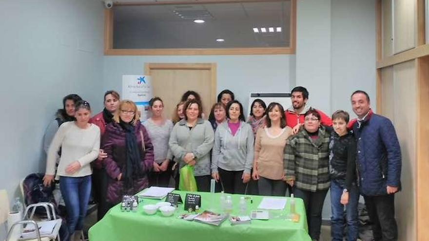 Los participantes en el último taller de Morrazo Sostible. // CDA