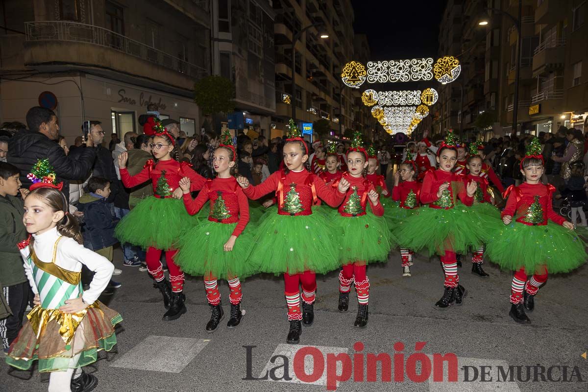 Así ha sido el desfile de Papá Noel en Caravaca