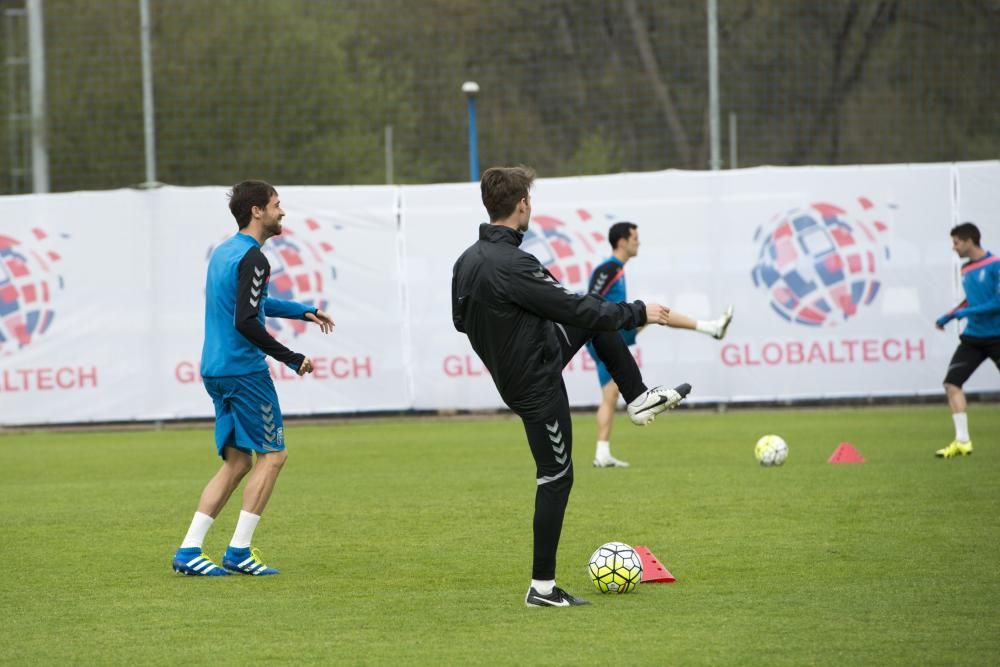 Entrenamiento del Real Oviedo