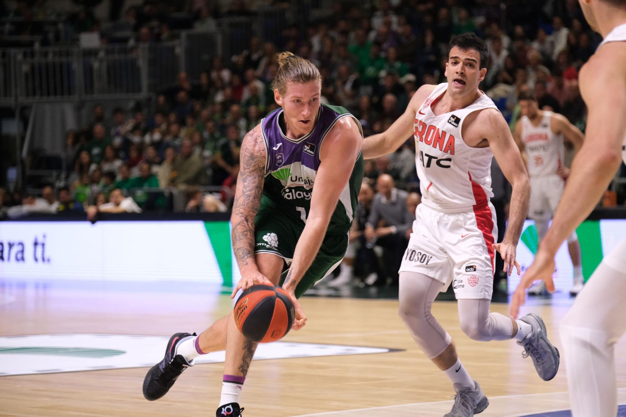 El Unicaja - Bàsquet Girona, en imágenes