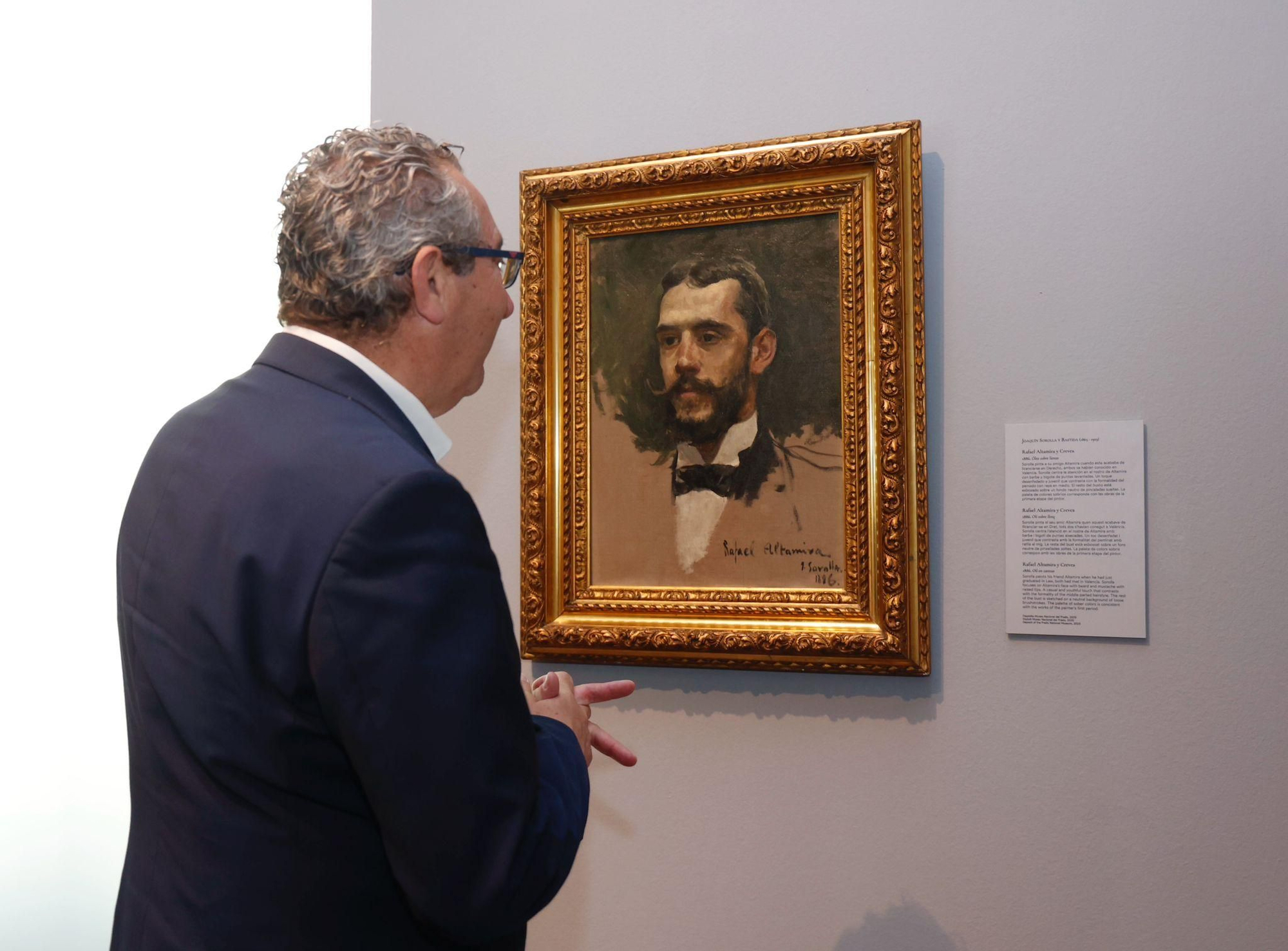 El retrato de Altamira pintado por Sorolla en 1886