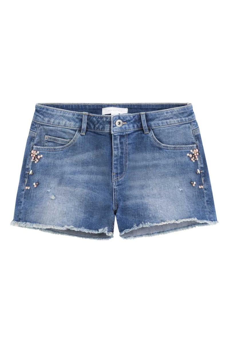 Short denim con pedrería de Springfield