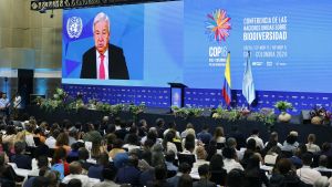 António Guterres pide al mundo en la COP16 pasar de las palabras a los hechos