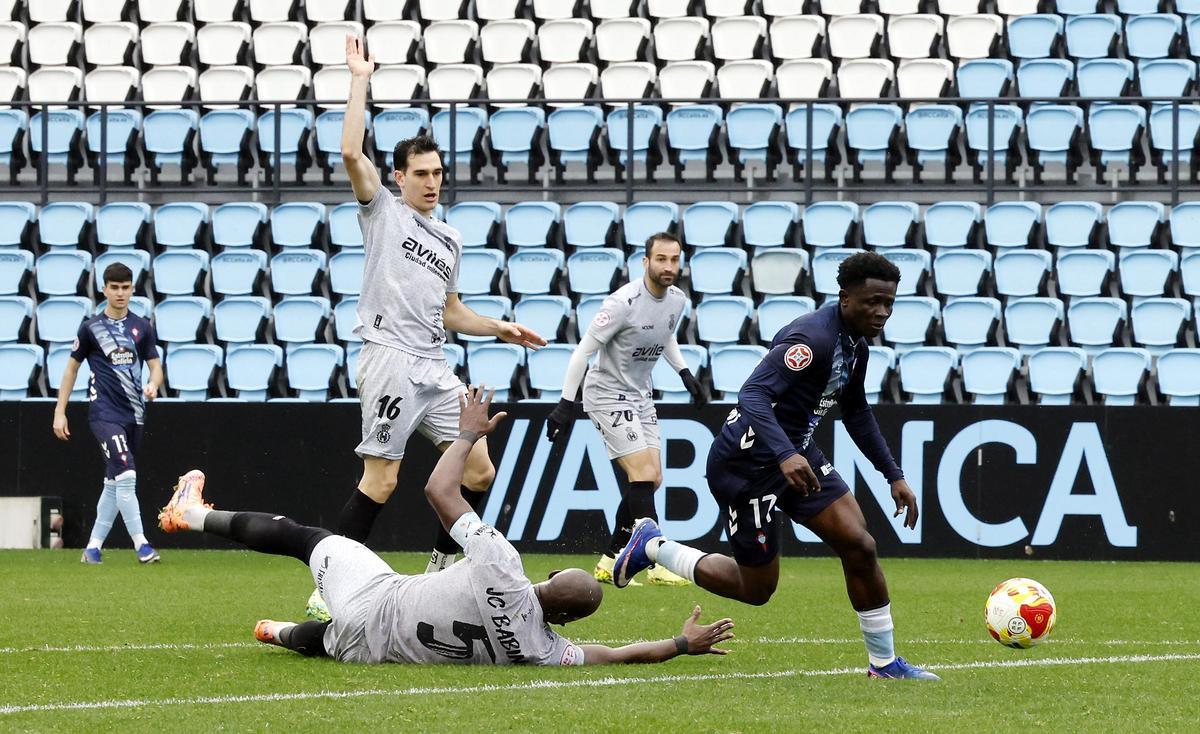 Remontada del Celta Fortuna ante el Avilés