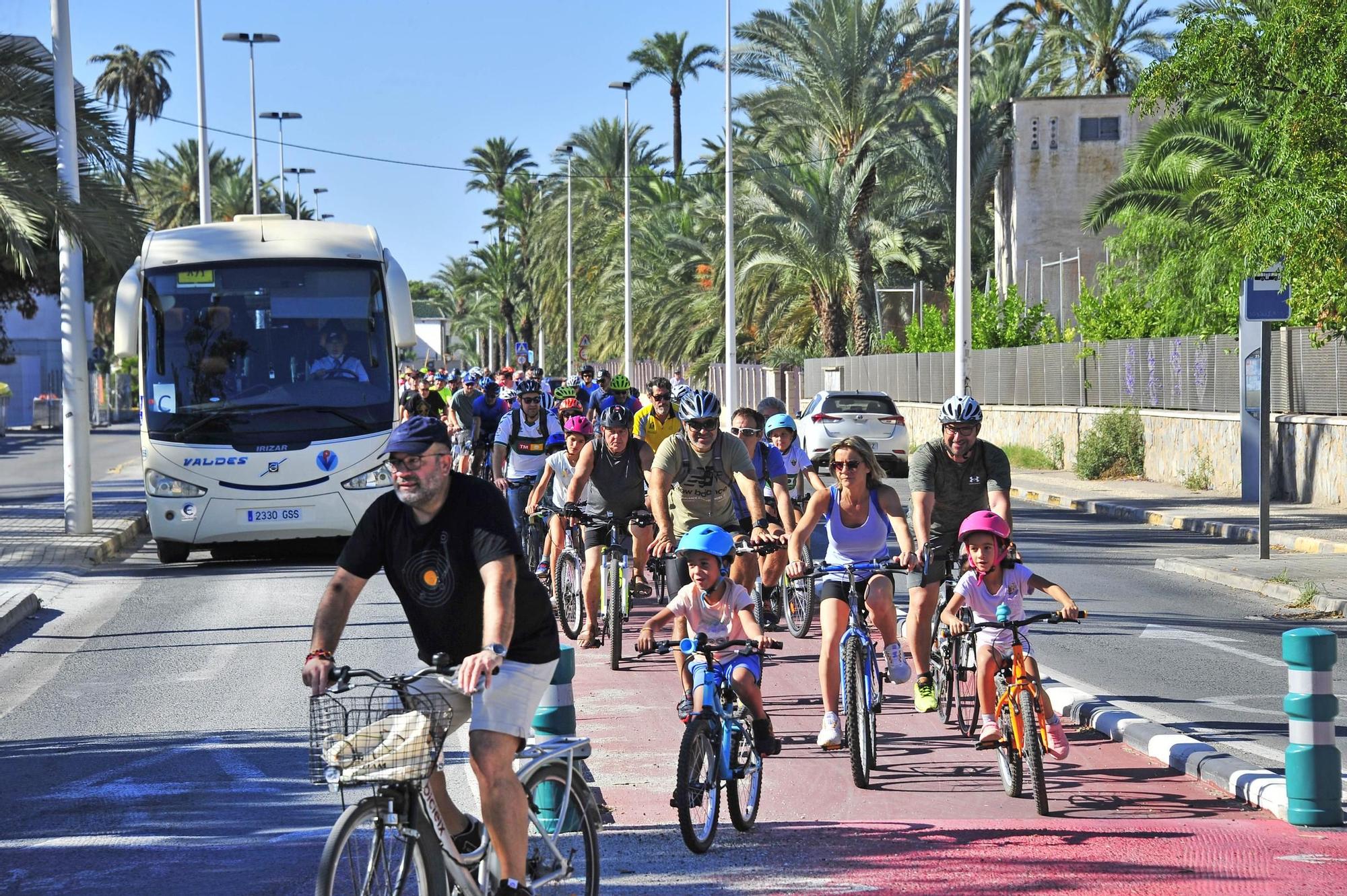 Segunda 'bicifestación' en Elche