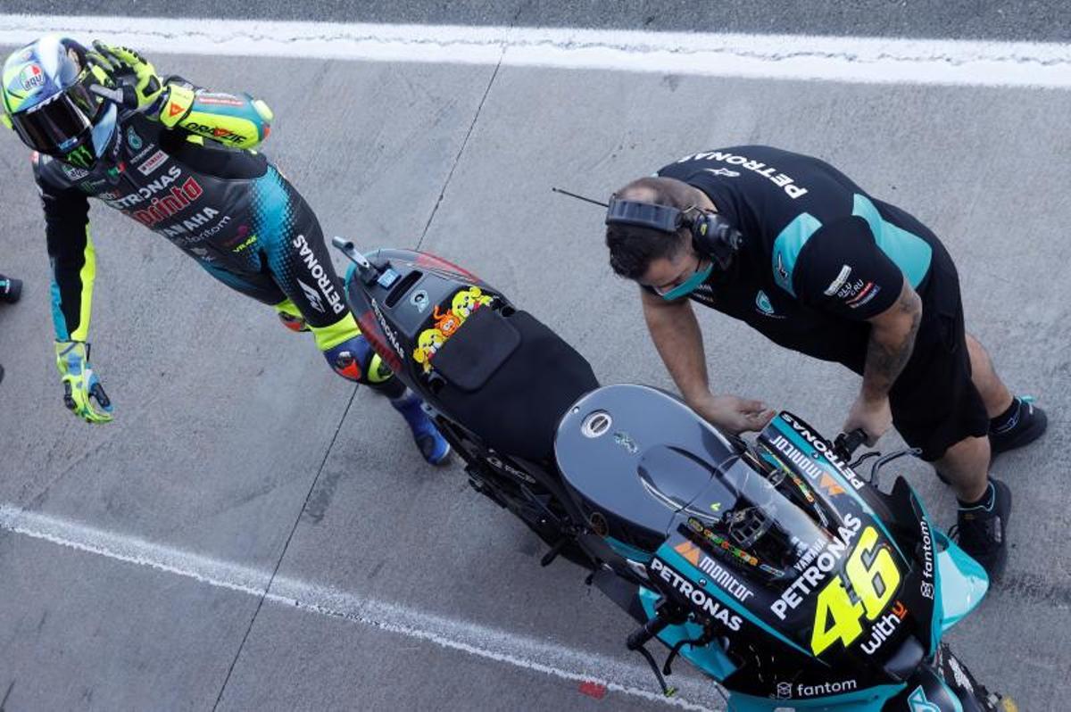 Las mejores imágenes de la despedida de Valentino Rossi Las mejores imágenes de la despedida de Valentino Rossi