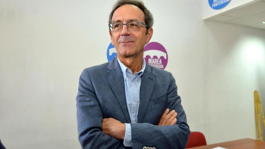 Luis Rei, portavoz municipal del grupo de Marea Pontevedra.