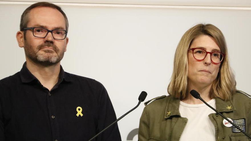 Els diputats de JxCat Elsa Artadi i Josep Costa