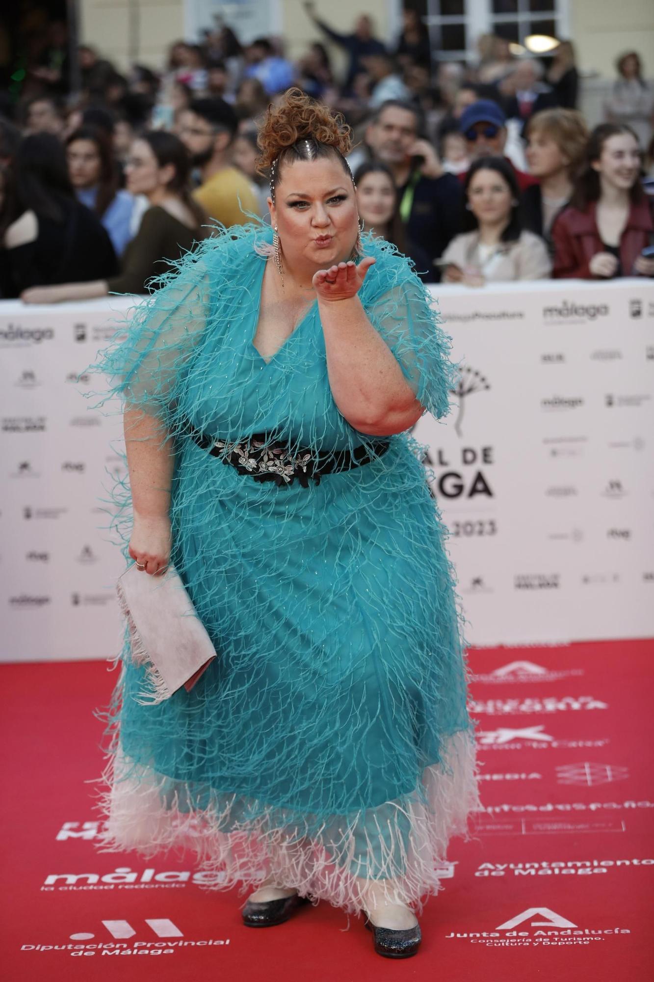 Las imágenes de la alfombra roja de la gala inaugural del 26 Festival de Málaga