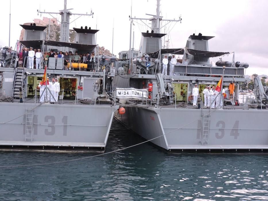 Jornada de puertas abiertas en Águilas con la Armada