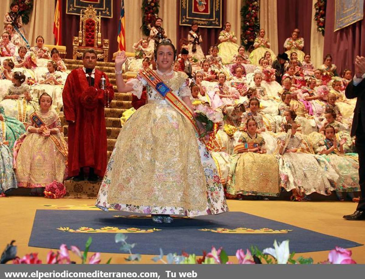 GALERÍA DE FOTOS -- Exaltación de las reinas falleras en Burriana