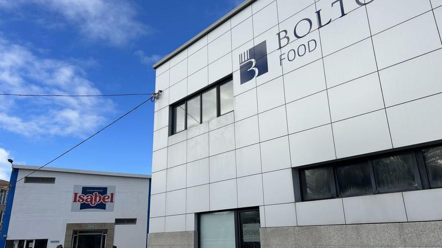 Fábrica conservera de la italiana Bolton Food en O Grove.