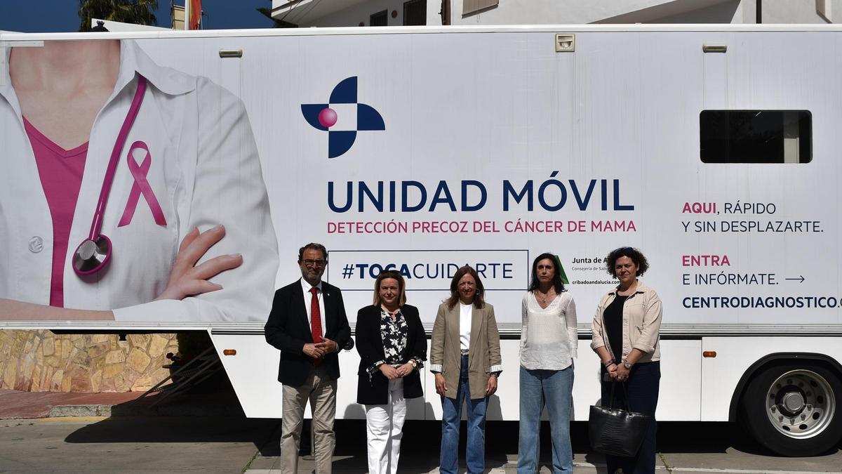 La Unidad Móvil de cribado de Cáncer de Mama en Cómpeta