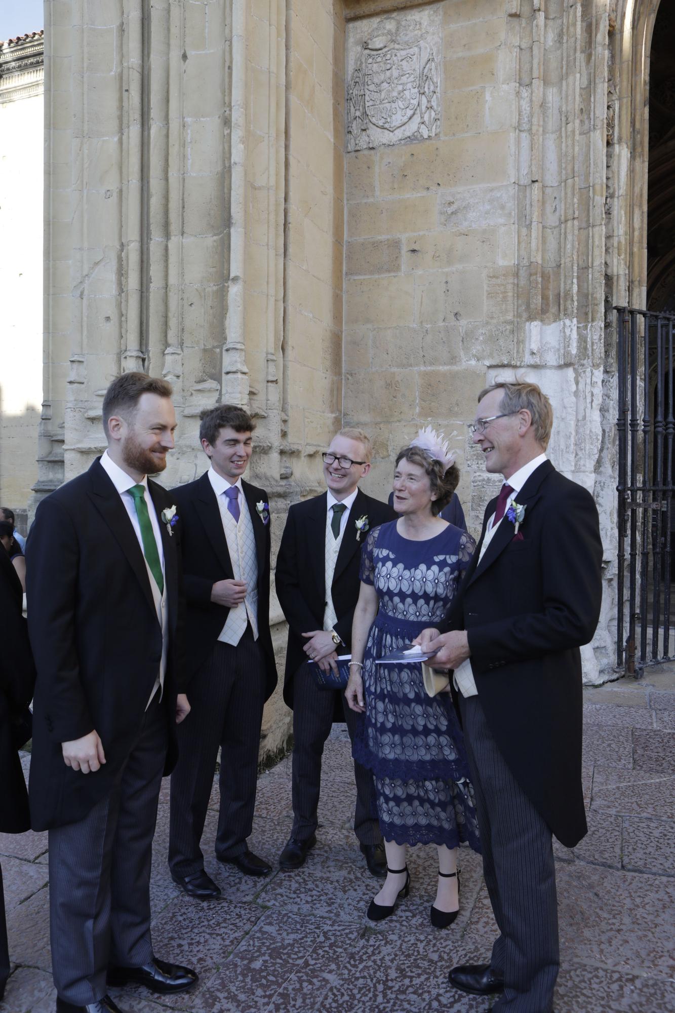 EN IMÁGENES: Oviedo acoge la boda de Paula Canga, hija de Diego Canga, consejero en la Comisión Europea