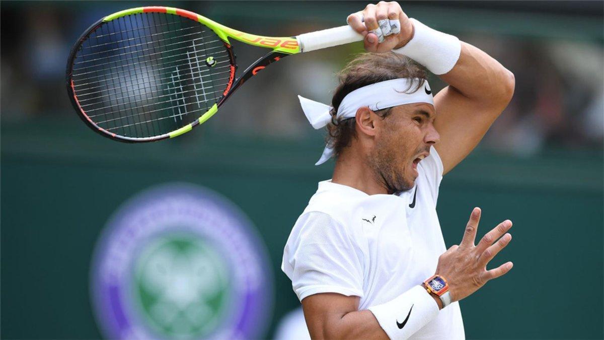 Nadal suma y sigue en Wimbledon