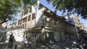 Obras en el Teatre Arnau del Paral.lel.