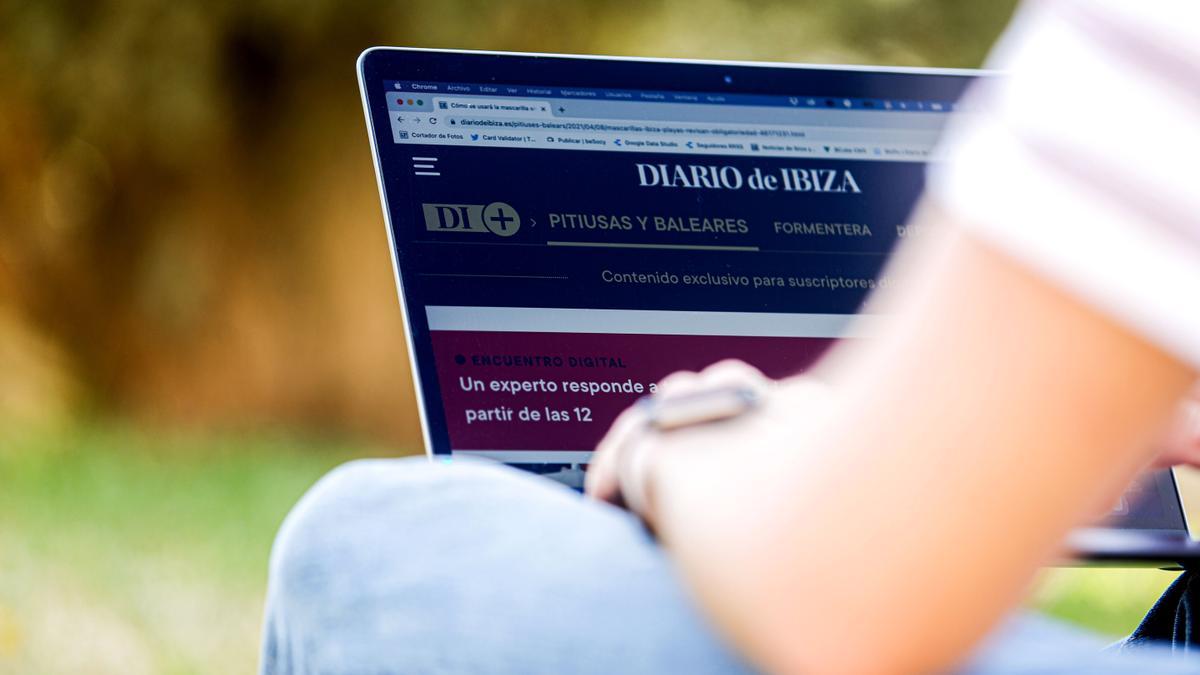 Diario de Ibiza sigue siendo líder, también en internet. Toni Escobar